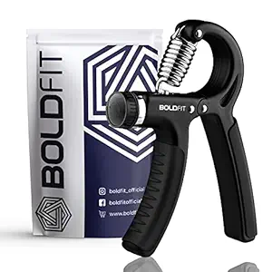 Boldfit Hand Gripper for Men & Women Hand Grip Strengthener for Forearm, Wrist & Finger Workout Fitness Equipment for Home & Gym Training