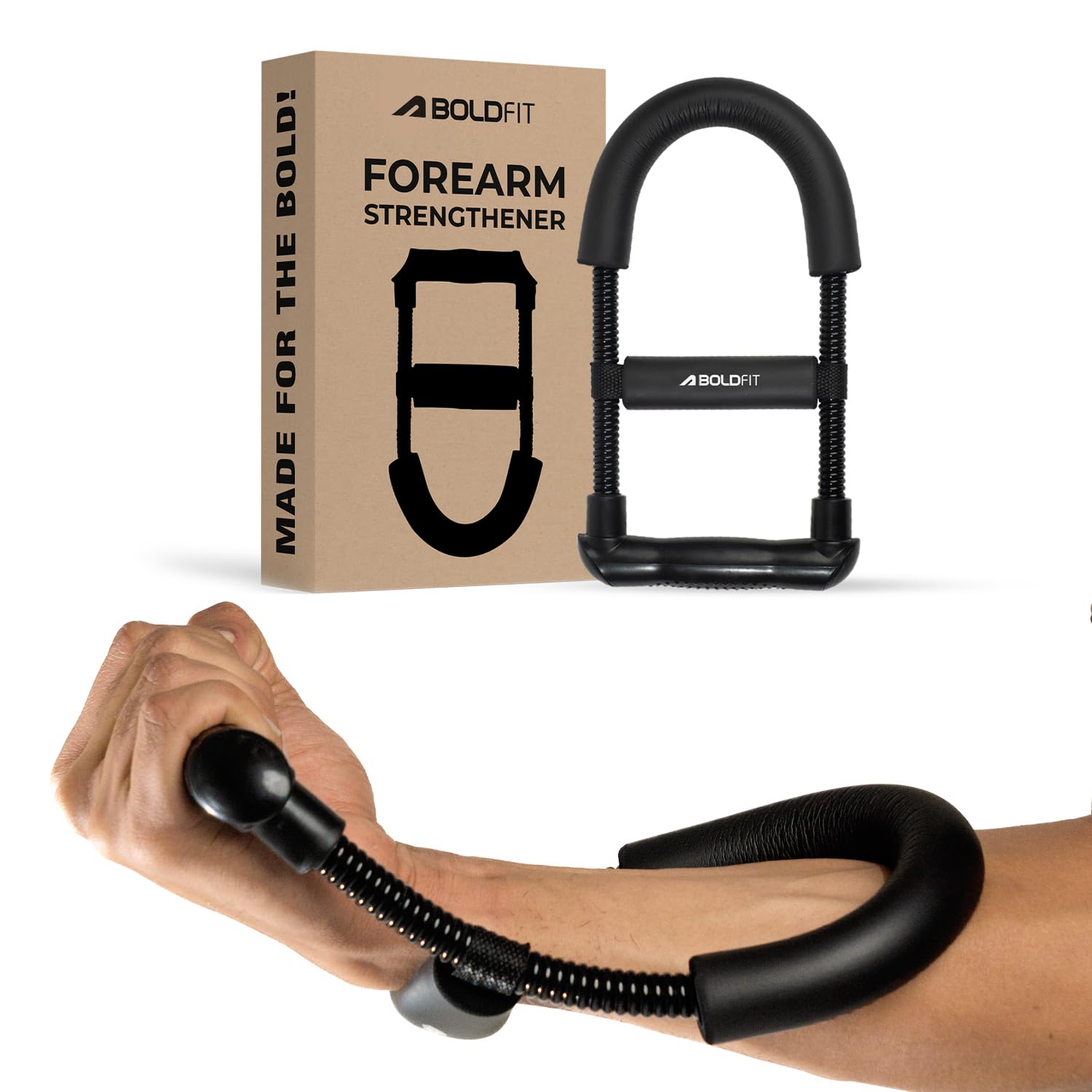 Boldfit Forearm Strengthener Wrist Exercise Equipment Arm Strengthener Grip Strengthener Fitness Equipment Home Gym Equipment For Men
